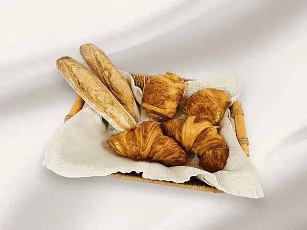 2 Croissants PUR BEURRE gourmand PRÉCUIT