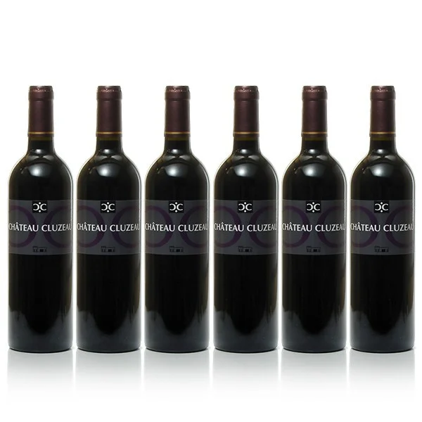 6 Bouteilles Château Cluzeau AOC Bergerac rouge 2018, 6x75cl