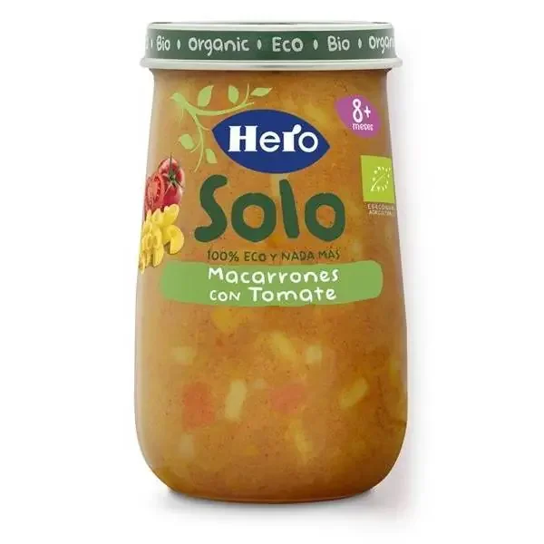 Baby Eco Macaroni à la Tomate HERO 190 gr