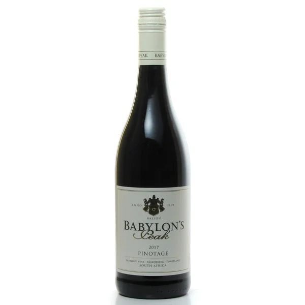 Babylon&rsquo;s Peack Pinotage Afrique du Sud Swartland Rouge 2017 75cl