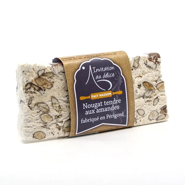 Barre de Nougat Tendre aux Amandes 150g
