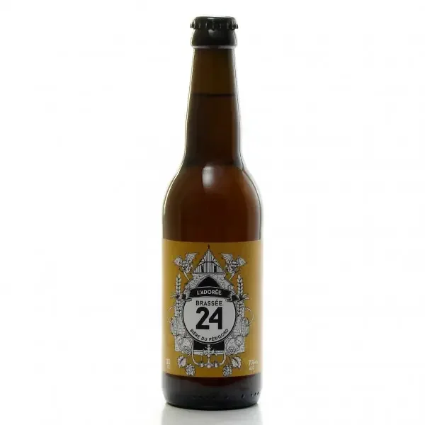 Bière Brassée 24 blonde l‘Adorée Brasserie Artisanale de Sarlat 33cl