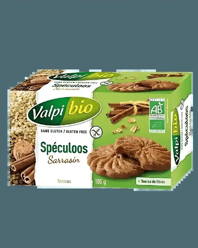 Biscuit Speculoos Sarrasin Sans Gluten Bio