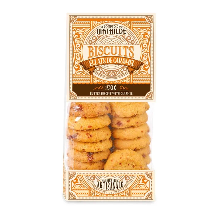 Biscuits Eclats de Caramel – 150g