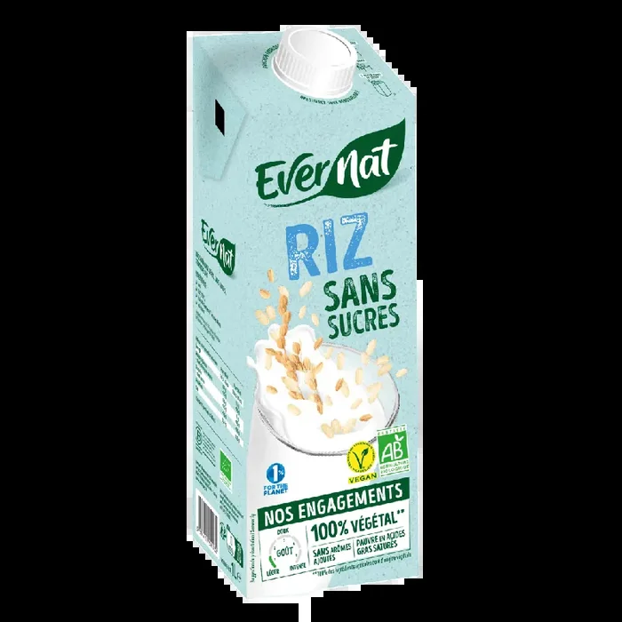 Boisson Riz Sans Sucres Bio
