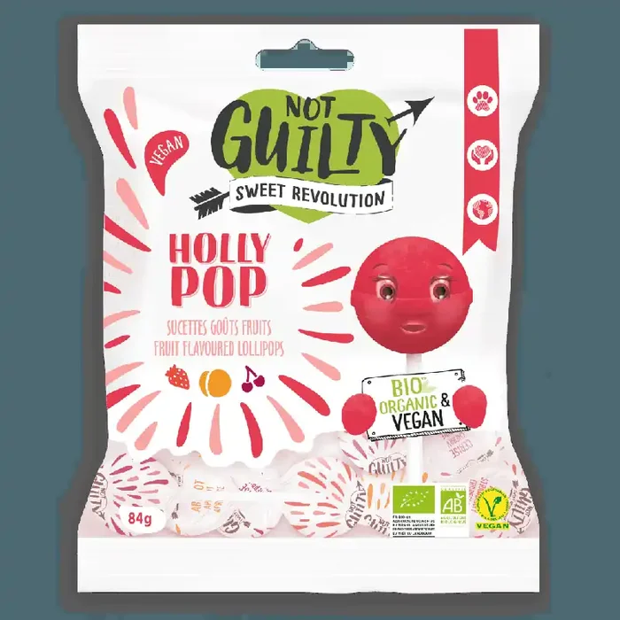 Bonbon Sucette Saveur Fruits Vegan Bio