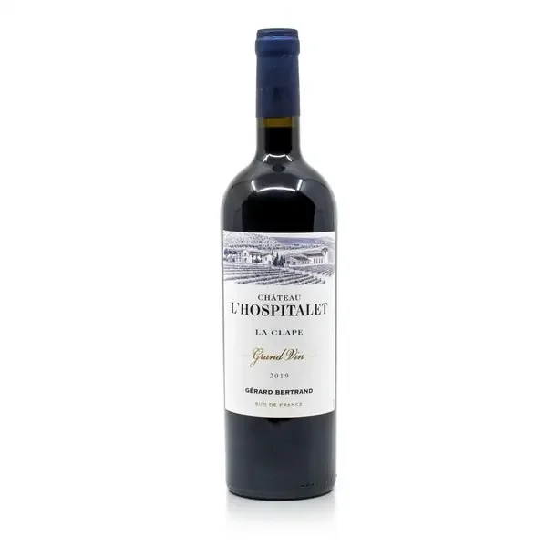 Château L‘Hospitalet Grand Vin AOP La Clape Rouge 2019 BIO 75cl