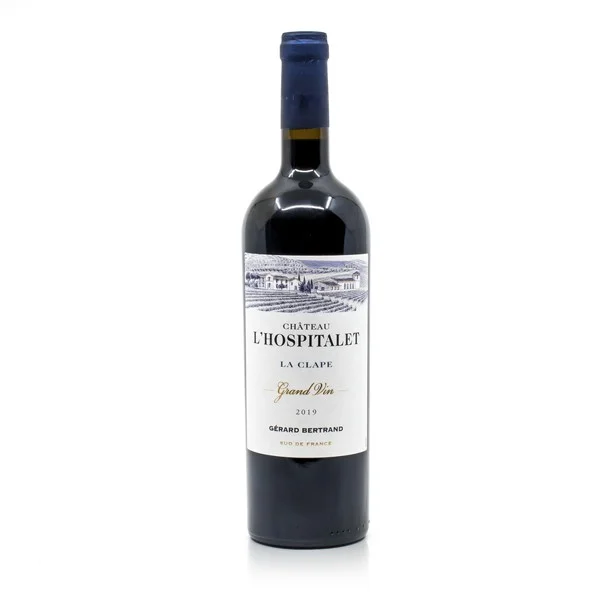 Château L&rsquo;Hospitalet Grand Vin AOP La Clape Rouge 2019 BIO 75cl