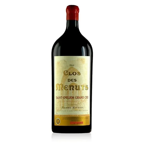 Clos des Menuts AOC Saint-Emilion Grand Cru Rouge 1980 600cl