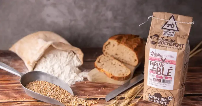 Farine de blé bio T110 (semi-complète) 1 kg