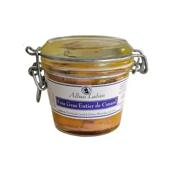 Foie Gras Entier De Canard 90g En Bocal