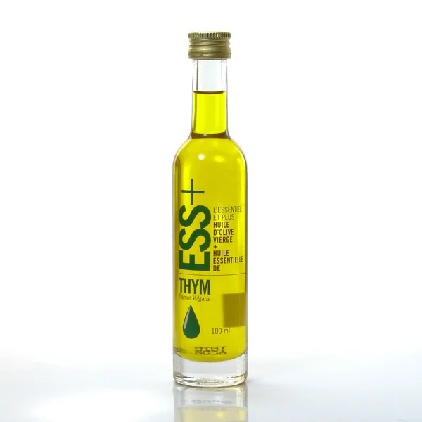 Huile d&rsquo;olive vierge et Huile essentielle de Thym, 100ml