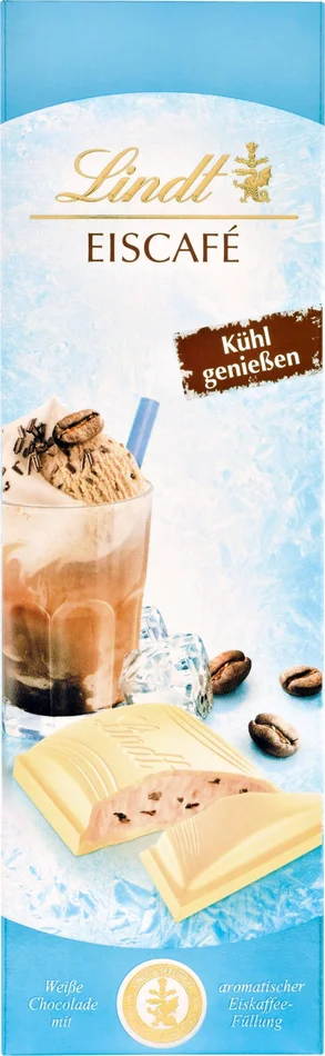 Lindt Tablette de Chocolat ICE Iced Coffee, 100 g