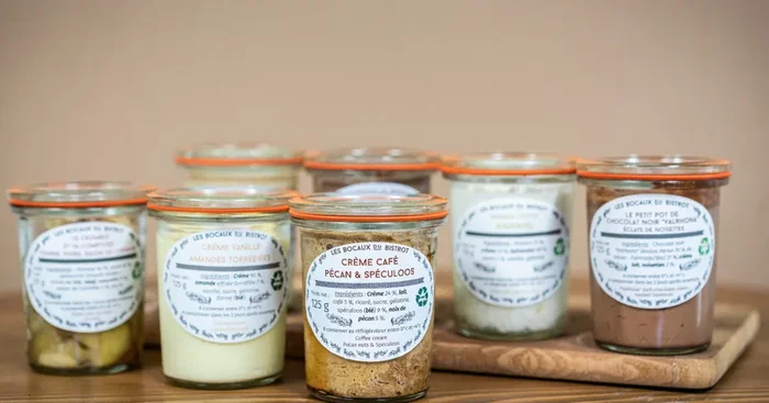 (Lot de 2x 125g) Crème vanille, amandes torréfiées