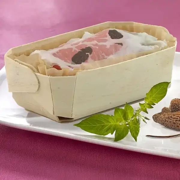 Lot de 3 millefeuilles de veau aux morilles 1% et armagnac 200g soit 600g +/-60g