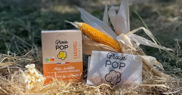 Maïs à Popcorn saveur Caramel – 10 étuis