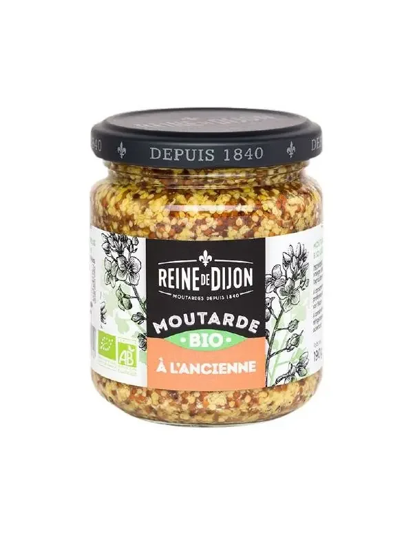 Moutarde de Dijon à l‘Ancienne BIO – Reine de Dijon