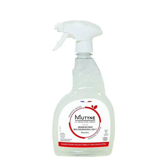 Mutyne — Spray désinfectant ecocert 4 en 1 – 750 mL