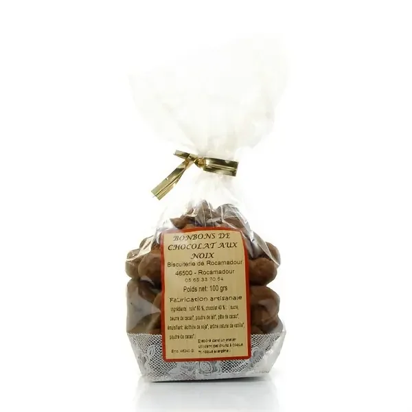 Noix au chocolat sachet 100g