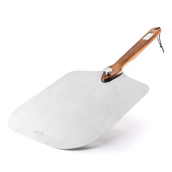 Pelle à pizza en inox – manche tournant – Ø 30cm