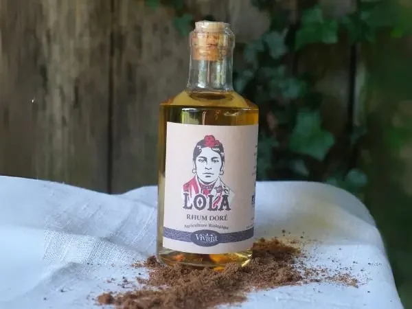 Rhum Lola doré Bio 20cl