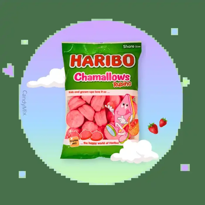 Sachet Haribo Chamallows Rubino