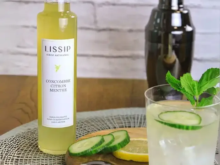 Sirop Concombre Menthe Citron 25cl