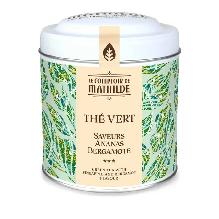 The Vert Saveurs Ananas Bergamote – 100g