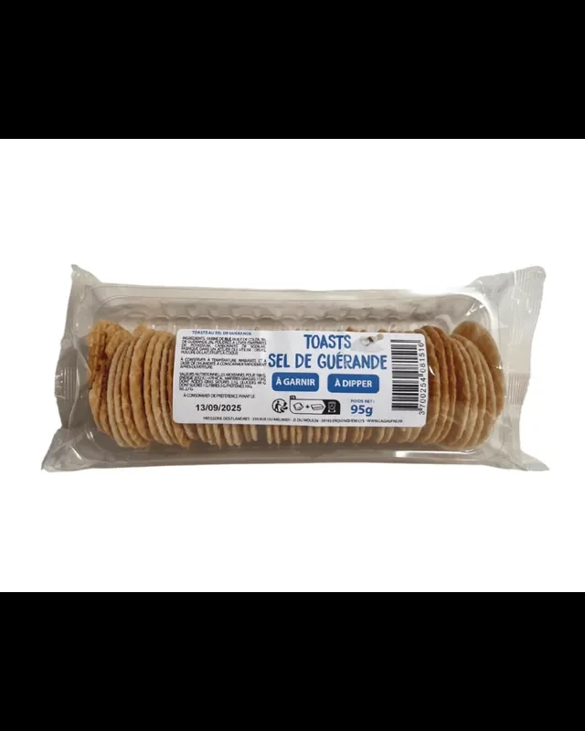 Toasts sel de Guérande 95g